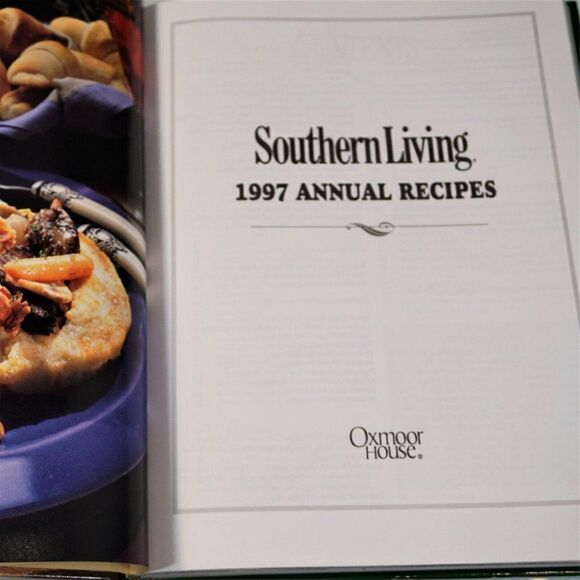 1997 Southern Living Annual Recipes 1997 Hardcover Cookbook - Picture 4 of 12